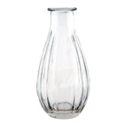 Vaas Ø 7x14 cm glas transparant