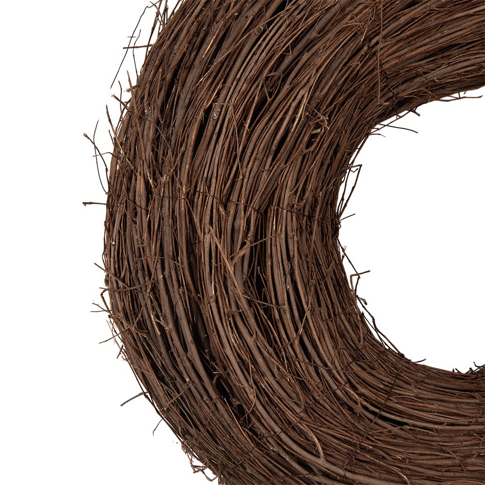 Krans rotan 40x12 cm bruin