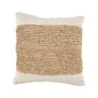 Kussenhoes raffia 50x50 cm katoen