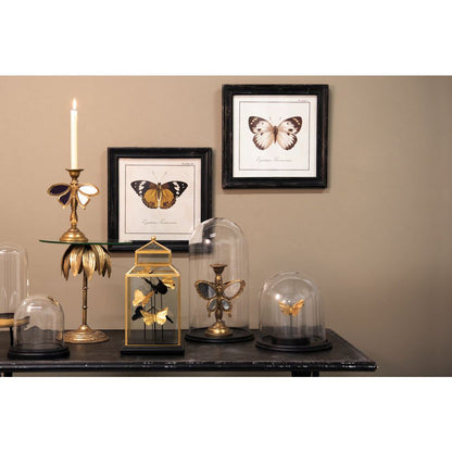 Stolp 33x22x42 cm bruin glas