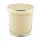 Geurkaars goud 7,8x8,2 cm met deksel