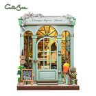 3D DIY huisje Champs-Élysées Florist 16x15.5x18cm