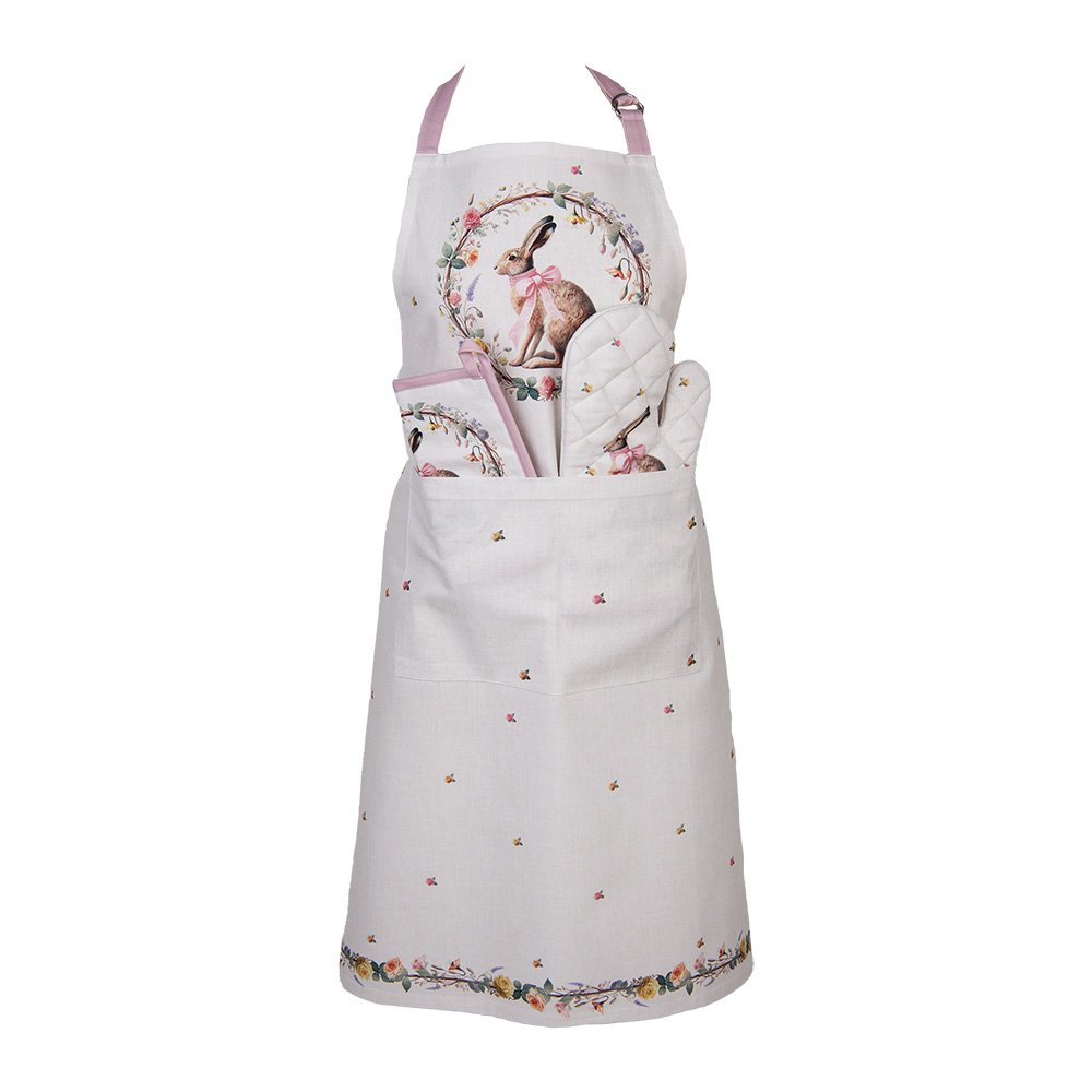 Ovenwant 18x30 cm Beige Katoen