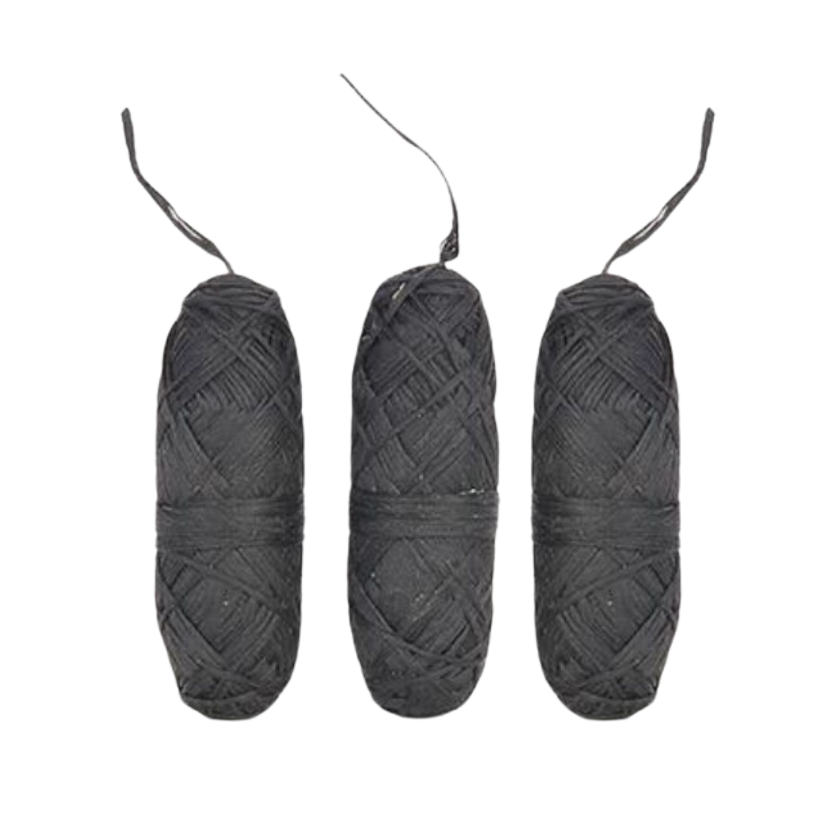 green-goose flosdraad navulling 3x 30m houtskool munt