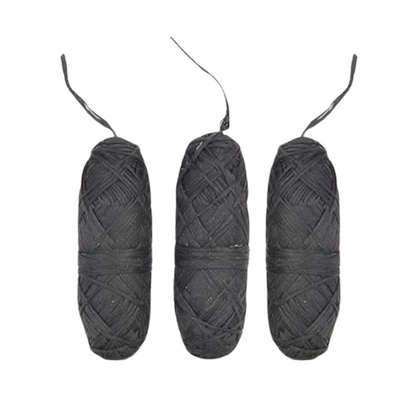 green-goose flosdraad navulling 3x 30m houtskool munt