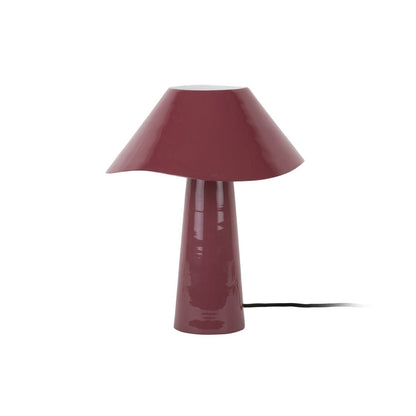Tafellamp Ameno rood 28x33 cm ijzer