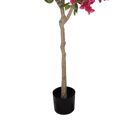 Kunstboom Bougainvillea 130 cm roze kunststof
