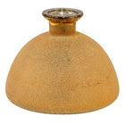 Vaas Ø 17x14 cm goudkleurig glas