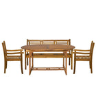 Four-Piece Outdoor Seating Group with Timeless Design