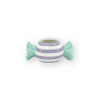 Bloempot 12,5x6x6 cm mint/lila dolomiet