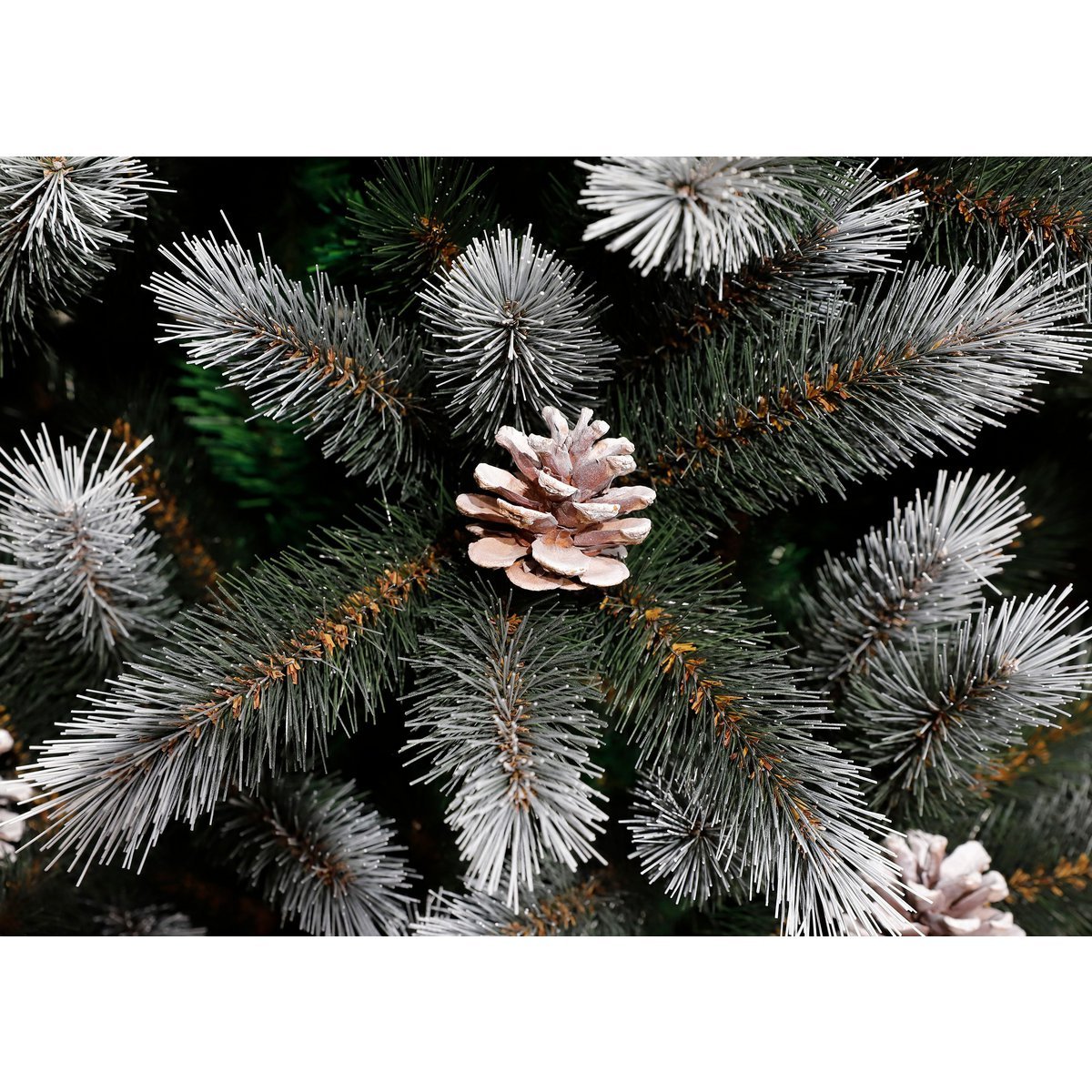 Pittsfield Kunstkerstboom Met Led Verlichting Groen Frosted