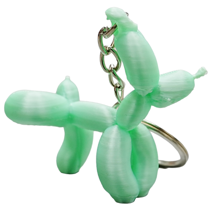 Sleutelhanger ballon hond plassend PLA
