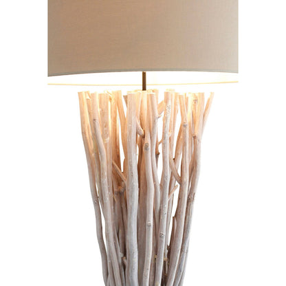 Vloerlamp drijfhout white wash 175 cm