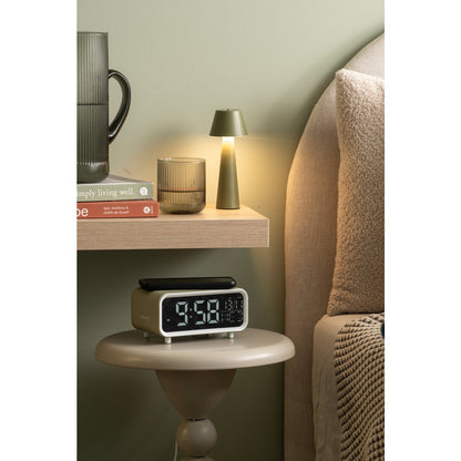 Wekker Chunky LED met. Telefoonoplader