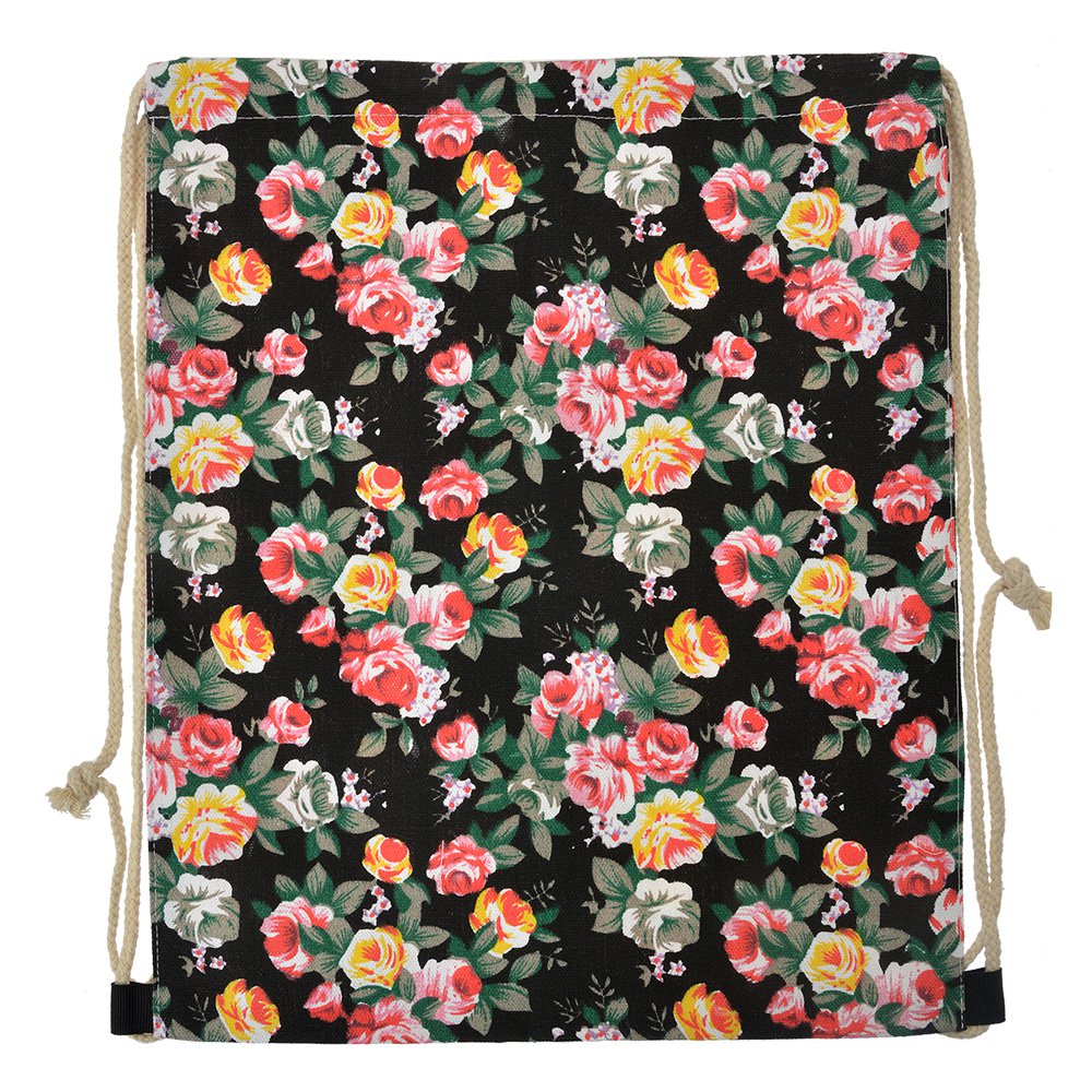 Backpack Black, Synthetic 34x1x43 cm