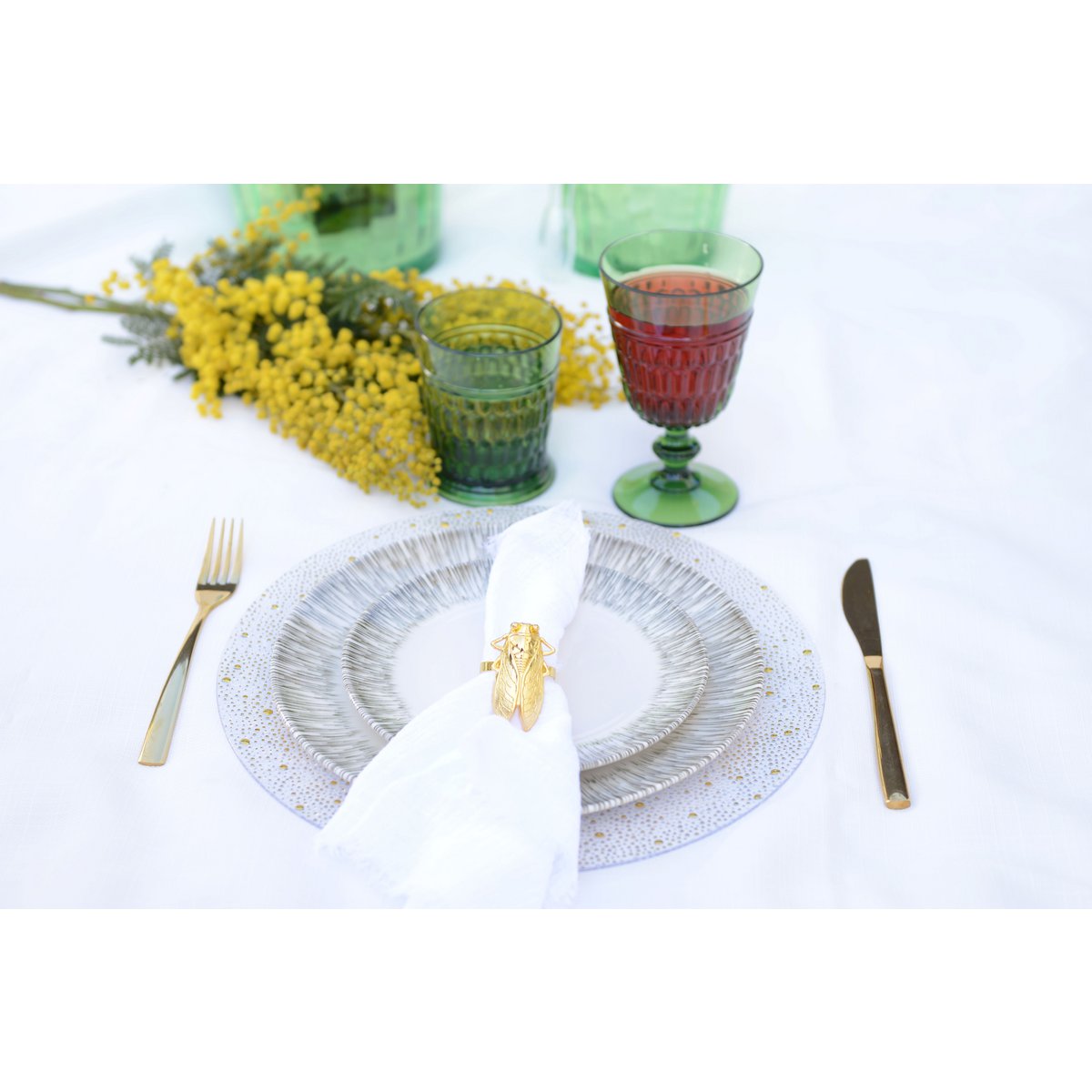 20 cm persimmon dessert plate