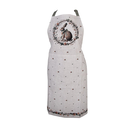 Kitchen Apron 70x85 cm Beige Cotton