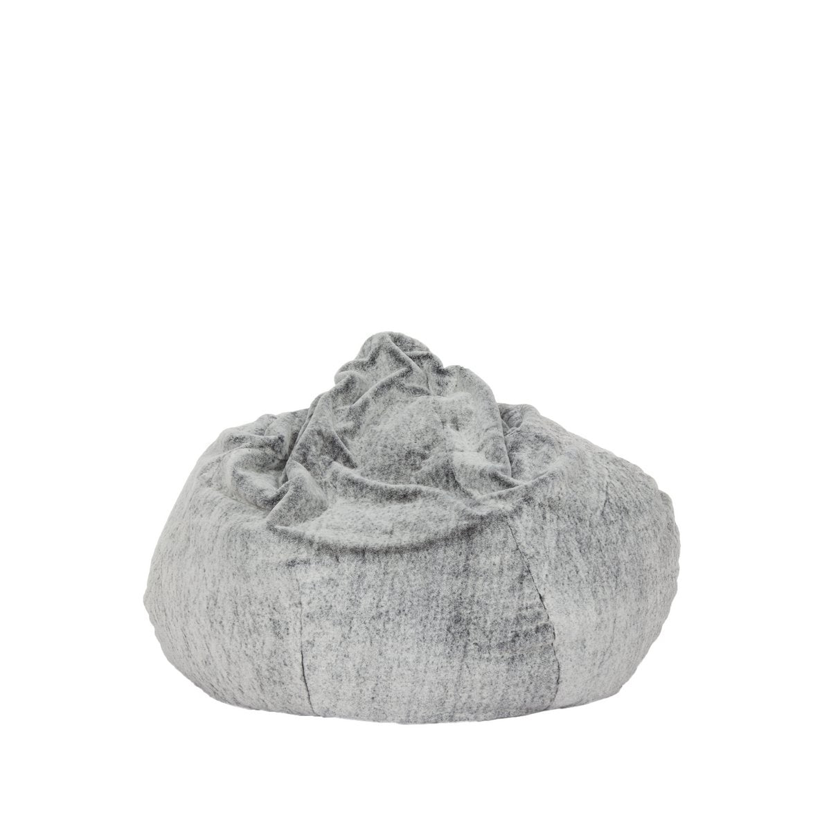 Poire Fourrure Polar Grey Kussen Luxe Zacht Comfort