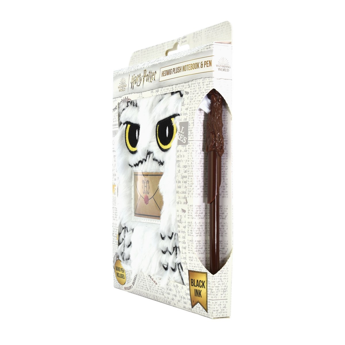 Harry Potter - Plush Notebook Set "Hedwig"