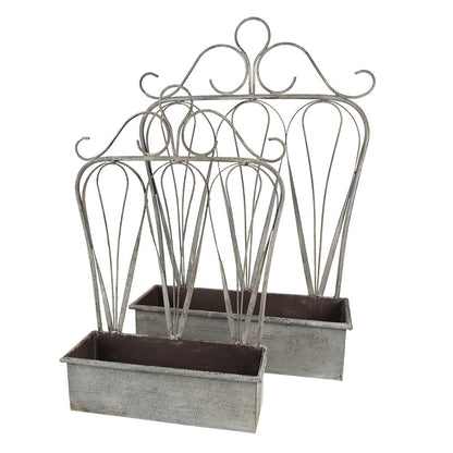Plant Holder Grey Iron Plant Rack