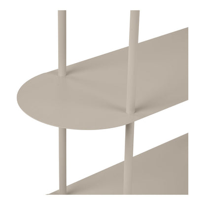 Open kast metaal zand 31x90x150 cm 5 planken