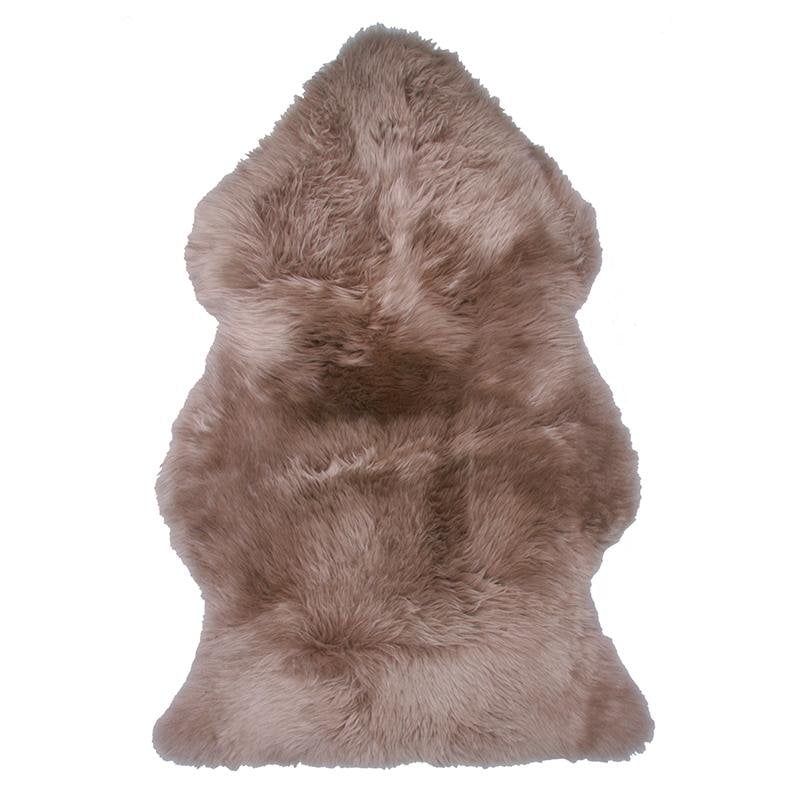 Schapenvacht 67x100 cm taupe