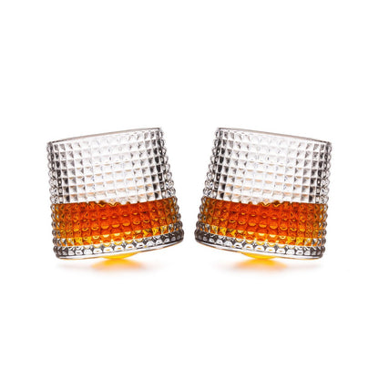 Whiskyglazen set van 2 borosilicaat glas