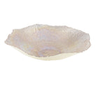 Large Corolle Amber Fruit Bowl 42x42x8cm For Table Decor