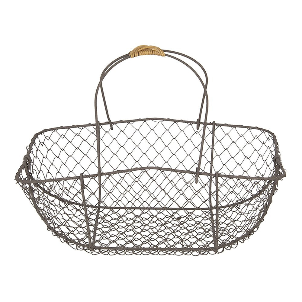 Basket Brown Iron Basket
