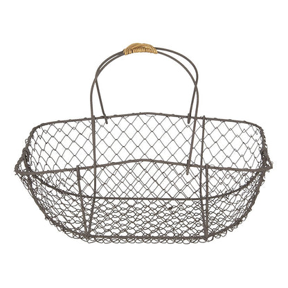 Basket Brown Iron Basket