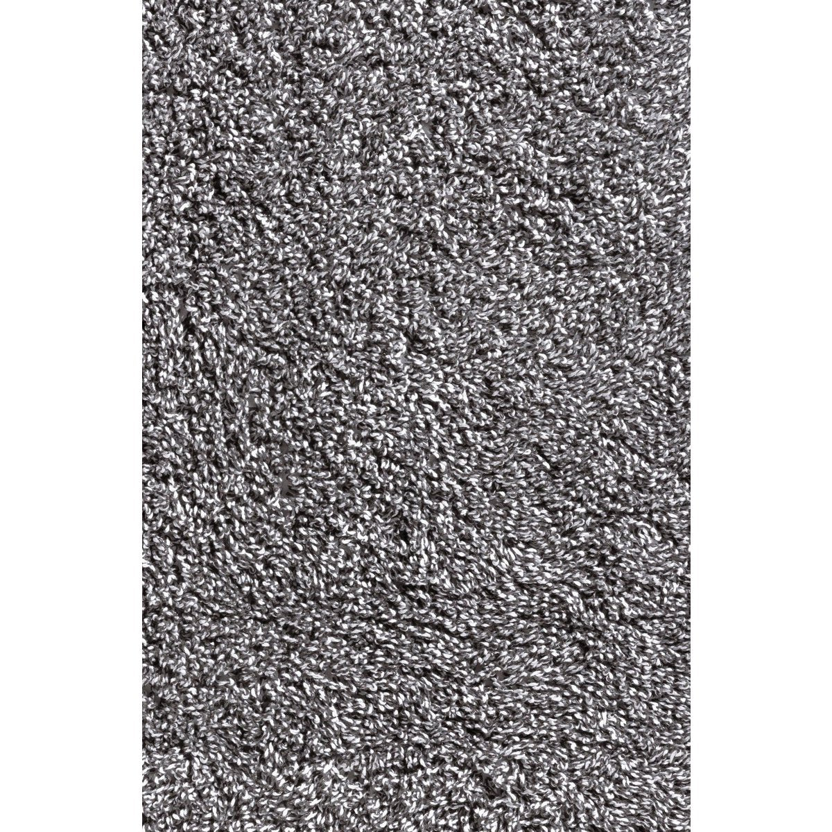 Badmat grijs 60x100 cm katoen polyester