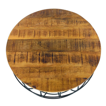 Duurzame Bijzettafel Ronde Lexington Metalen Frame Stijlvol