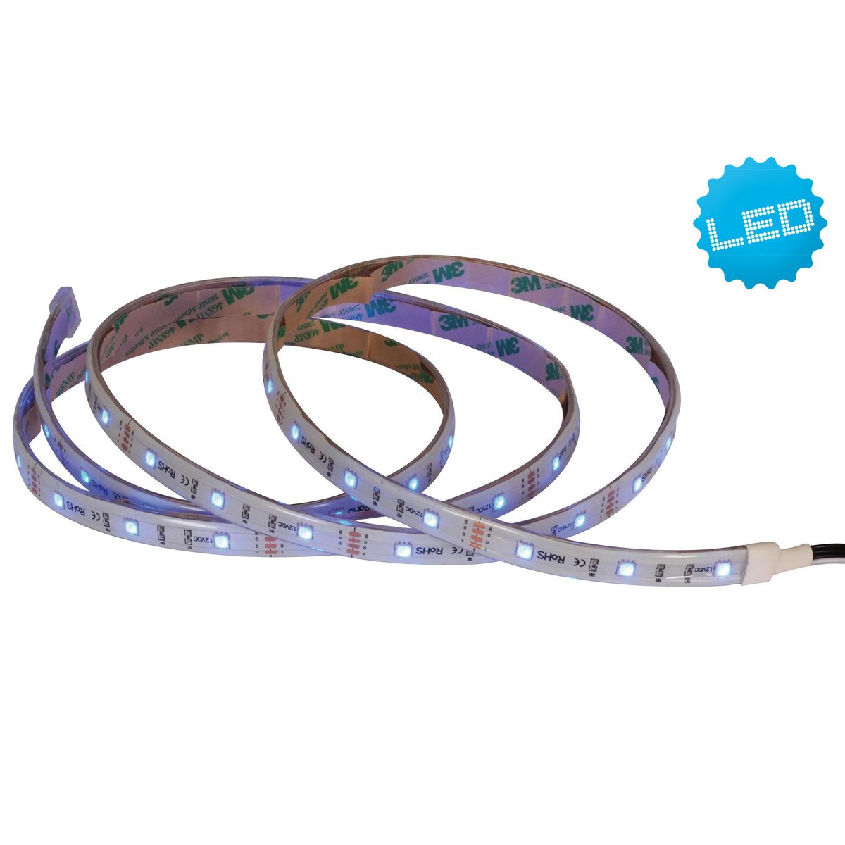 LED strip inside