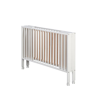 tiSsi® travel cot / folding bed / JORI folding bed beech white 120x60 cm