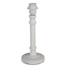 Lamp base Ø 13x32 cm White Wood Lamp base