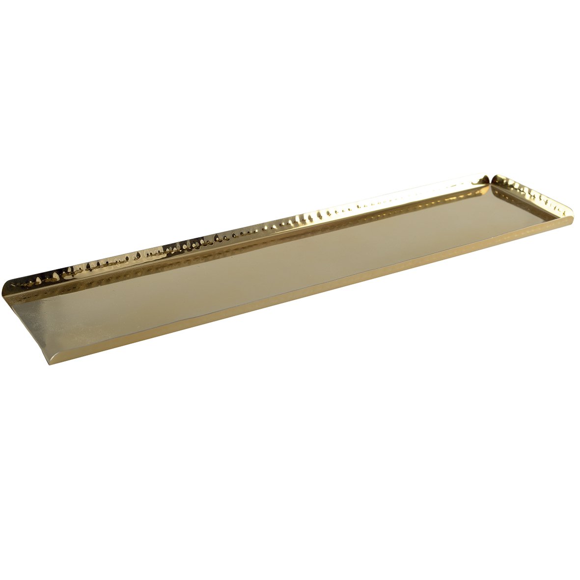 Lade gehamerd goud 50x11.5x1.25 cm