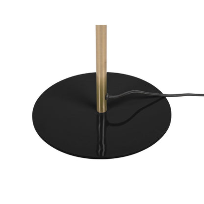 Vloerlamp 164 cm ijzer zwart