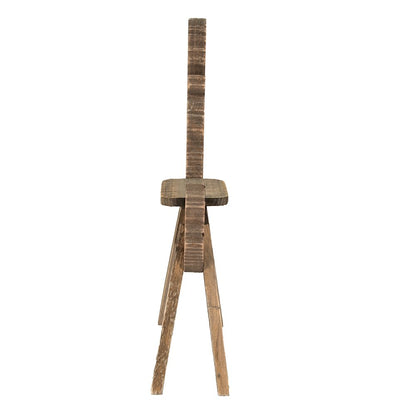 Plantenstandaard rendier 69 cm bruin hout