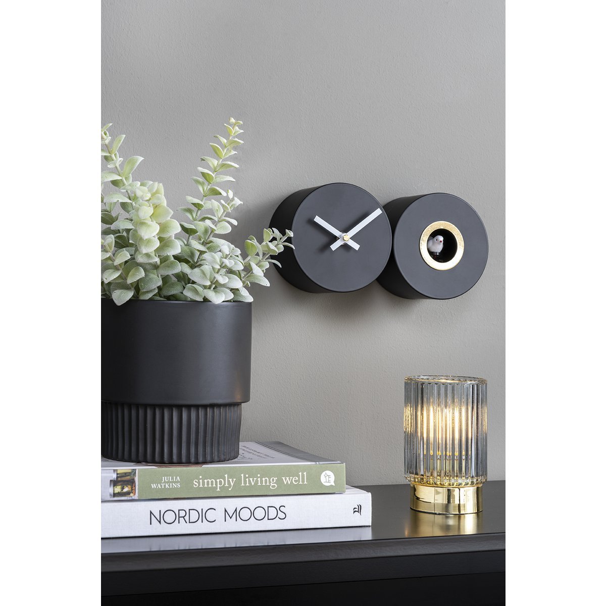 Wandklok Karlsson Duo Cuckoo