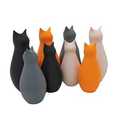 3D vaas katvorm 20-34 cm PLA