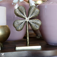 Ornament 16x7x23 cm metaal bruin goud