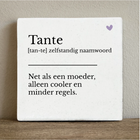 Tegeltje 10x10 cm