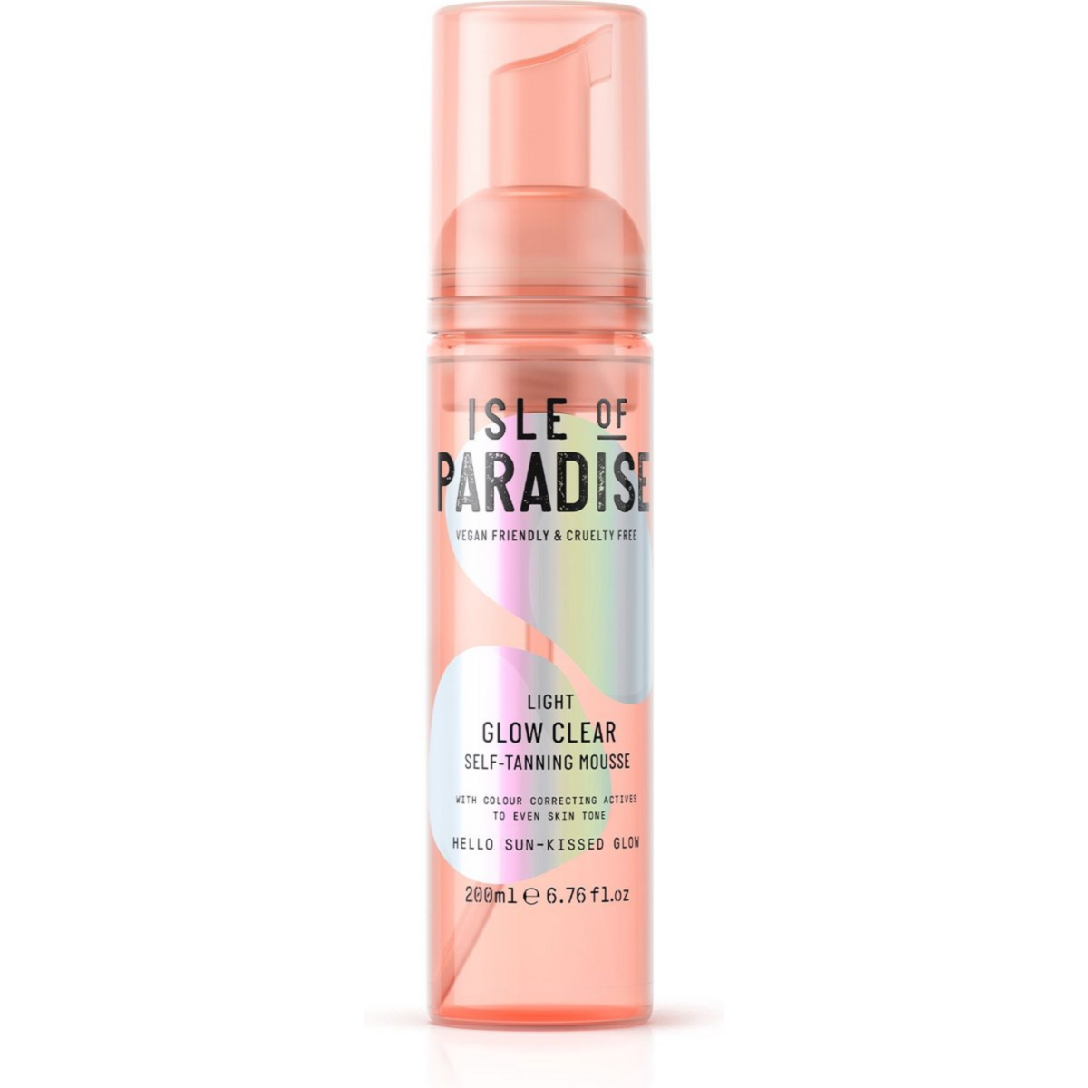 Zelfbruiner mousse light glow 200ml