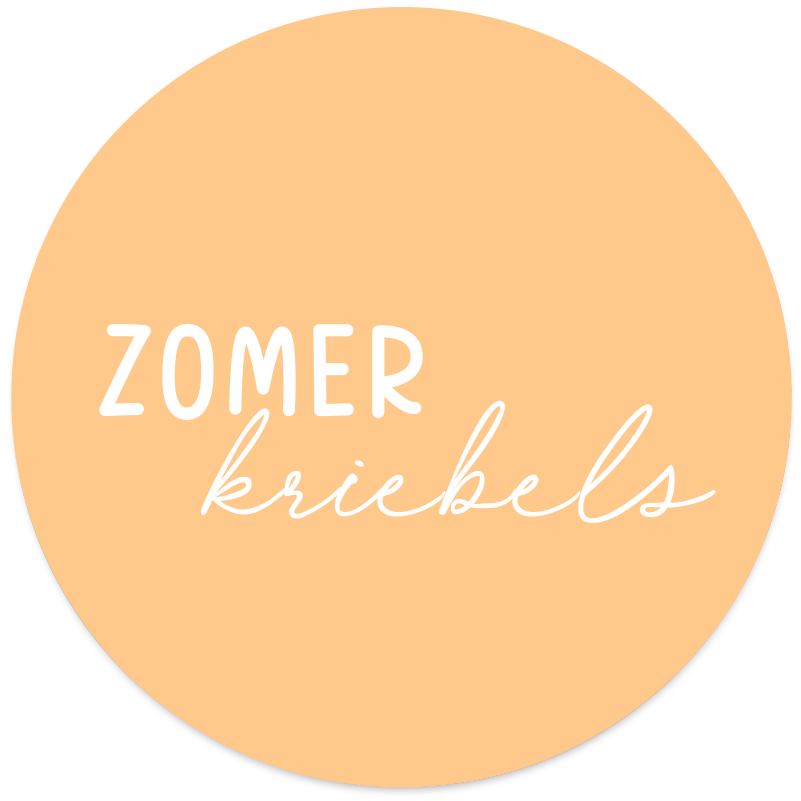 Muurcirkel zomerkriebels geel Ø40 cm Dibond