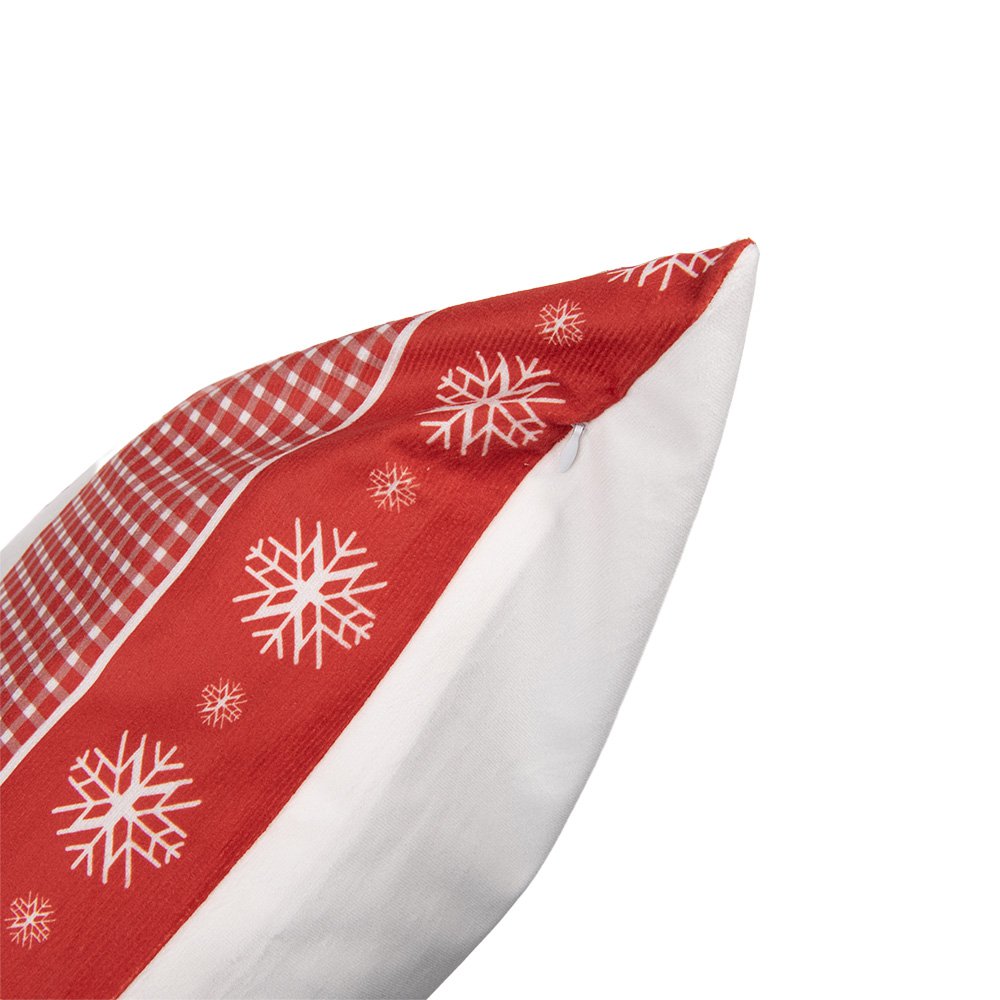 Kussenhoes 45x45 cm Wit Polyester