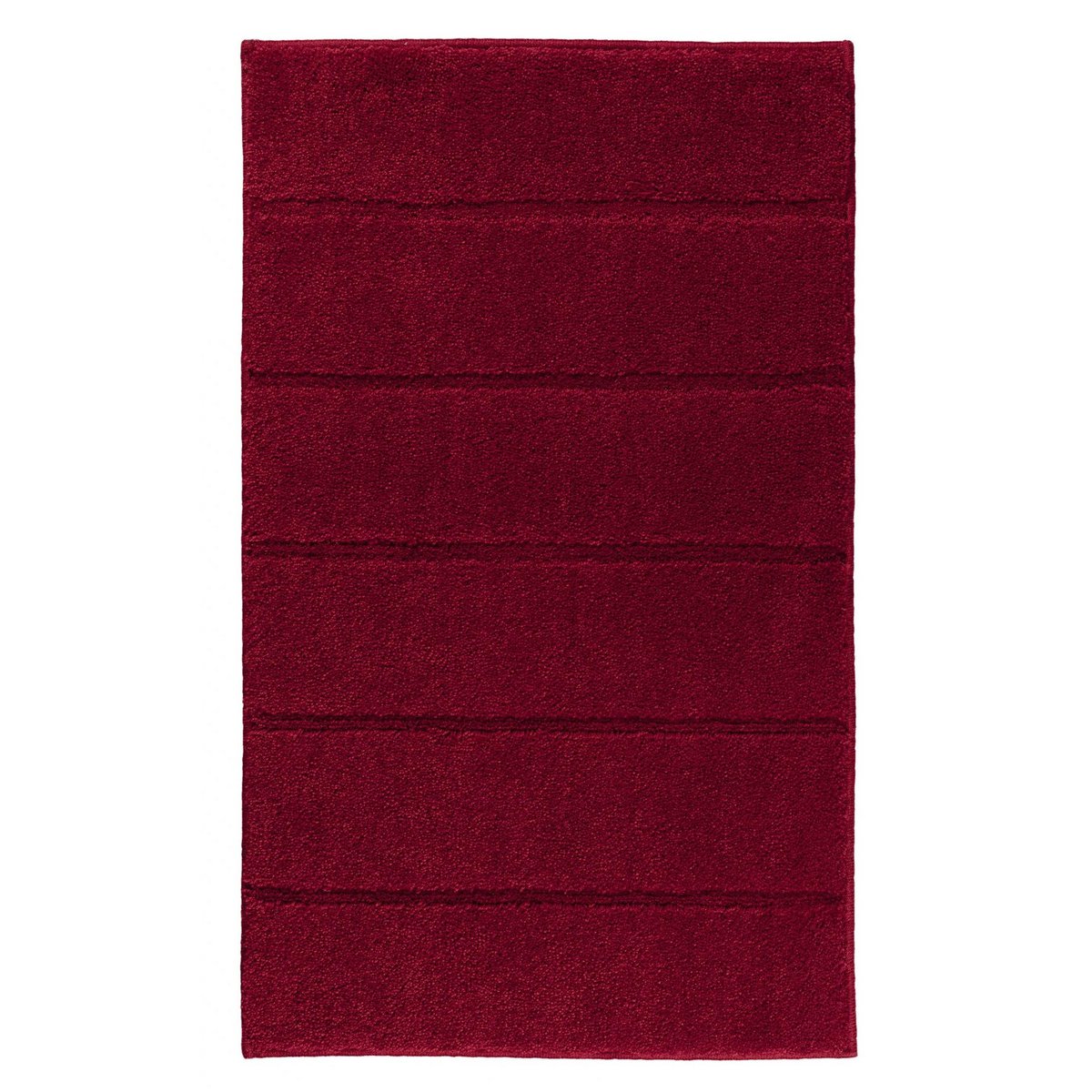 Badmat 60x100 cm rood acryl