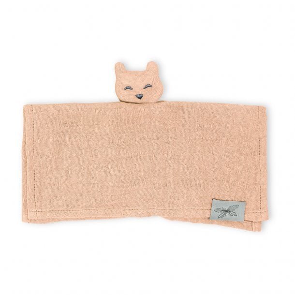Knuffeldoekje kat 19,5x19,5 cm
