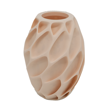 Oruna 3D vaas - 3D geprinte vaas - Duurzaam PLA - Geschikt voor kunstbloemen