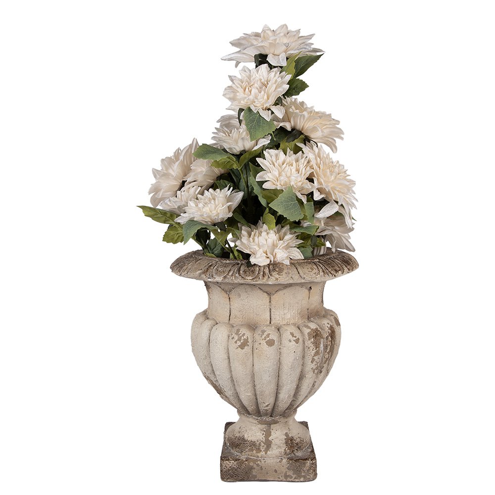 Bloempot Ø 30x35 cm Beige Keramiek