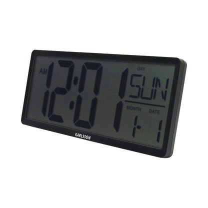 Wandklok tafelklok LCD retro
